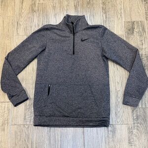 Nike Charcoal Quarter-Zip Pullover